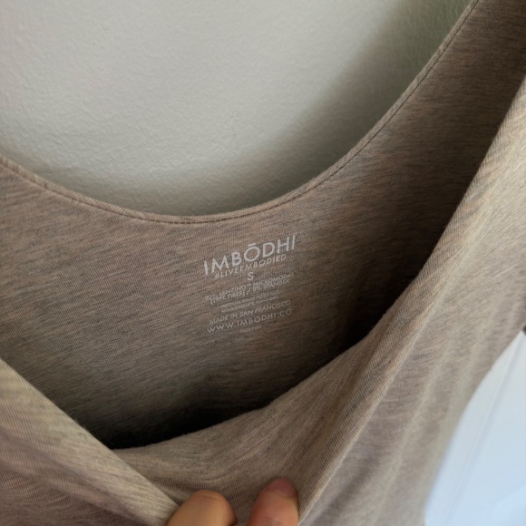 IMBODHI SLEEVED BŌDHI JUMPER - OATMEAL - Picture 7 of 12